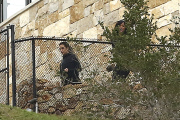 Kim Kardashian, Kourtney and Khloe arrive at Malibu Rocky Oaks Estate Vineyards