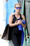 *EXCLUSIVE* Reese Witherspoon gets a little shopping done after her workout
