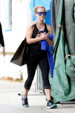 *EXCLUSIVE* Reese Witherspoon gets a little shopping done after her workout