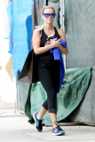 *EXCLUSIVE* Reese Witherspoon gets a little shopping done after her workout