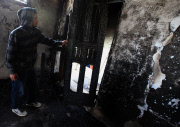 West Bank mosque set ablaze