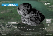 Is comet probe doomed? First picture from surface shows Philae has landed on its side in a CAVE - and without solar power it will die in 30 hoursÊ