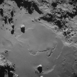 Is comet probe doomed? First picture from surface shows Philae has landed on its side in a CAVE - and without solar power it will die in 30 hoursÊ