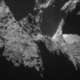 Is comet probe doomed? First picture from surface shows Philae has landed on its side in a CAVE - and without solar power it will die in 30 hoursÊ