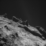 Is comet probe doomed? First picture from surface shows Philae has landed on its side in a CAVE - and without solar power it will die in 30 hoursÊ