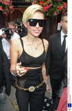 Miley Cyrus out and about, London, Britain - 11 Sep 2013