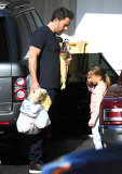 Ben Affleck plays Superhero to his kids