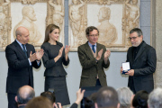 Queen Letizia of Spain attends the 2013 Velazquez Plastic Arts Awards