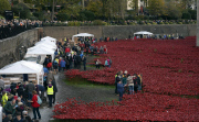 Blood Swept Lands and Seas of Red installation