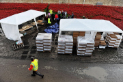 Blood Swept Lands and Seas of Red installation