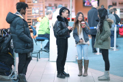 *EXCLUSIVE* An au-naturel FKA Twigs refuses to take photos with fans 