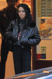 *EXCLUSIVE* FKA Twigs grabs some Cream Puffs with her Band Members