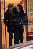 *EXCLUSIVE* FKA Twigs grabs some Cream Puffs with her Band Members