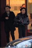 *EXCLUSIVE* FKA Twigs grabs some Cream Puffs with her Band Members
