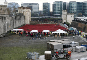 Blood Swept Lands and Seas of Red installation