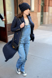 Keira Knightley out and about, New York, America - 19 Nov 2014