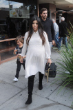 Stilbewusst: Kourtney Kardashian's Schwangerschafts-Look