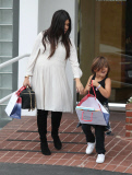 Stilbewusst: Kourtney Kardashian's Schwangerschafts-Look