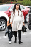 Stilbewusst: Kourtney Kardashian's Schwangerschafts-Look