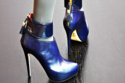 Vegan shoes designed by Ivana Basilotta, London, Britain, Aug 2014