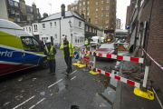 Gas Explosion at the Hyatt Regency Hotel, London, Britain - 22 Nov 2014