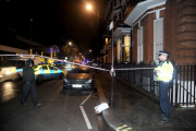 Gasexplosion im Churchill Hyatt Regency Hotel in London