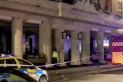 Gasexplosion im Churchill Hyatt Regency Hotel in London