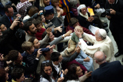 Papal audience to families, associations and institutions for the care of people with autism, The Vatican, Rome, Italy - 22 Nov 2014