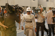 Abu Dhabi Formula One 1 Grand Prix qualifying, Yas Marina Circuit, Abu Dhabi, United Arab Emirates - 22 Nov 2014.