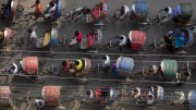 Rickshaw of Dhaka recorded at Guinness World Records 2015