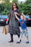 Minnie Driver's boy Henry looks happy with his new toy!