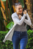 *EXCLUSIVE* Tallulah Willis Channels Mother Demi Moore¿s G.I. Jane Look
