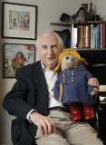 Michael Bond, the creator of Paddington Bear at home in Maida Vale, London, Britain
 - 17 Nov 2014