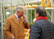 Prince of Wales Visits the National Heritage Garden, Great Milton, Britain - 21 Nov 2014