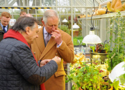 Prince of Wales Visits the National Heritage Garden, Great Milton, Britain - 21 Nov 2014