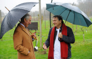 Prince of Wales Visits the National Heritage Garden, Great Milton, Britain - 21 Nov 2014