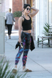 Vanessa Hudgens shows off her bright smile