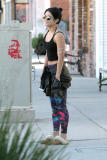 Vanessa Hudgens shows off her bright smile