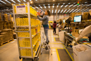 Busy Black Friday week for Amazon, Peterborough, Britain - 25 Nov 2014
