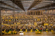 Busy Black Friday week for Amazon, Peterborough, Britain - 25 Nov 2014