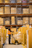 Busy Black Friday week for Amazon, Peterborough, Britain - 25 Nov 2014