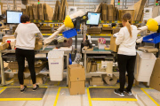 Busy Black Friday week for Amazon, Peterborough, Britain - 25 Nov 2014