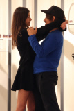 *EXCLUSIVE* Anthony Kiedis cuddles his girlfriend Helena Vestergaard