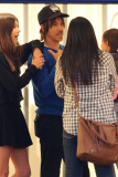 *EXCLUSIVE* Anthony Kiedis cuddles his girlfriend Helena Vestergaard