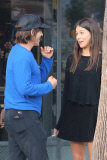 *EXCLUSIVE* Anthony Kiedis cuddles his girlfriend Helena Vestergaard