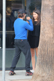 *EXCLUSIVE* Anthony Kiedis cuddles his girlfriend Helena Vestergaard