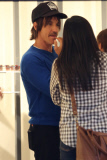 *EXCLUSIVE* Anthony Kiedis cuddles his girlfriend Helena Vestergaard