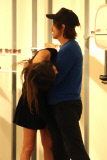 *EXCLUSIVE* Anthony Kiedis cuddles his girlfriend Helena Vestergaard