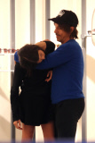 *EXCLUSIVE* Anthony Kiedis cuddles his girlfriend Helena Vestergaard