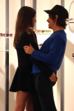 *EXCLUSIVE* Anthony Kiedis cuddles his girlfriend Helena Vestergaard